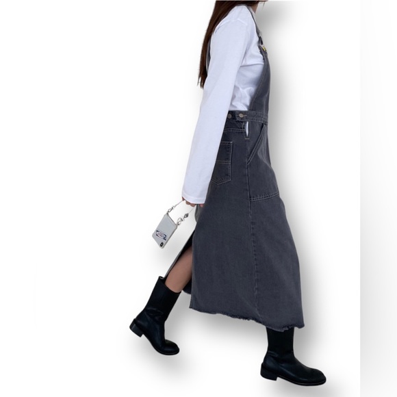 Y2K Overall Long Skirt - Picture 3 of 3